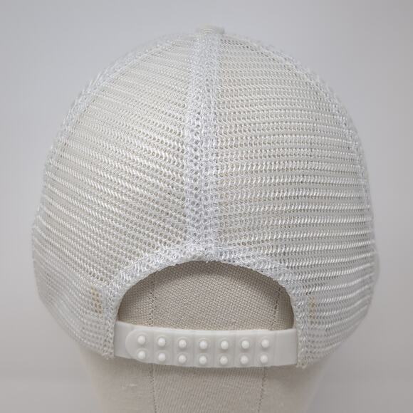 Bent Nail Builders Greenfield Nevada Trucker Cap White OS Adjustable Winner - Picture 6 of 9